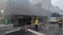 제주시 연동 대형호텔 별관 약국서  화재