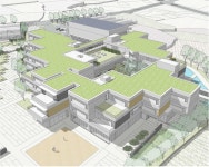 교실 사이 중정에 운동장 3개...뭔가 다른 제주 서부중학교  첫삽