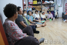 [르포] 이재민 임시 주거지 경북 예천 감천면 벌방리노인회관 가보니…