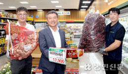 동명농협 하나로마트, 개장 1주년…성장세 눈길