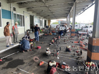 제주 조천농협, 농기계 수리 봉사