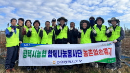 NH농협 평택시지부, 고추농가 일손 돕기 나서