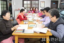 경기 화성 남양읍 무송2리마을, 어르신 색칠공부 프로그램 운영