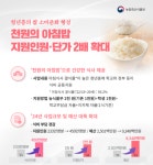 ‘천원의 아침밥’ 참여 대학 186곳…작년보다 42곳 늘어