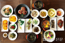 [향토밥상] 고향의 맛 가득 봄철 건강 듬뿍 ‘뽕잎한상’