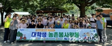 ‘희망농업 행복농촌 서포터즈’ 김천서 일손돕기