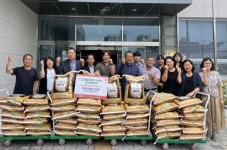 코레일유통 대구경북본부, 경북 경주 건천읍에 쌀 기부