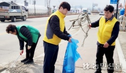 강원 철원 동송농협, 깨끗한 마을 만들기 힘보태