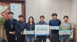 강원 동송농협, 농촌 초등학생에 학습꾸러미 전달