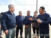 강호동 농협회장 폭우피해 현장 찾아…“무이자자금 2000억원 선지원”