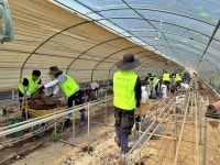 광주농협본부·전북농협본부·북광주농협 임직원 침수피해 농가 복구 지원