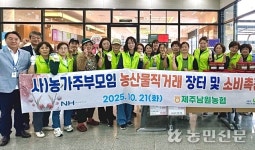 제주 서귀포 제주남원농협, 직거래장터 열고 농산물 소비촉진