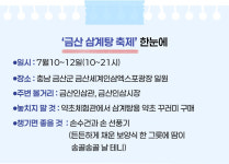 작열하는 태양 아래 ‘이열치열’…“금산으로 蔘캉스 가자”