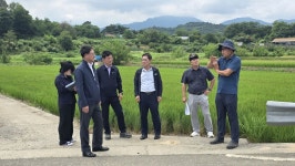 울산농협본부, 가뭄·폭염 대응 현장 점검