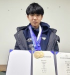 의정부 버들개초 온승민, 동계체전 氷速 남초부 2관왕 질주
