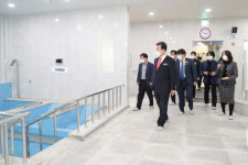 의왕시 노인복지 서비스↑…아름채 노인전용 목욕탕도 본격 운영