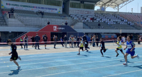 영동초 도은기·이가람, 수원육상대회 남녀 5년 100m 정상