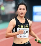 가평군청 김다은, KBS배육상 女일반 100m 시즌 V2
