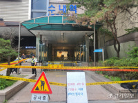 성남 수내역 ‘공포의 역주행’… 출근길 아수라장 [현장]