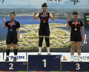 안산공고 김이안, 전국학생역도 여고 71kg급 3관왕