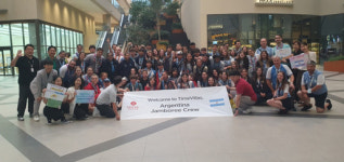 아르헨티나 잼버리 대표단, 의왕 청계사에서 문화재 체험