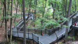 의정부 추동공원 무장애 행복길 내달 개장…燈설치→밤에도 산책