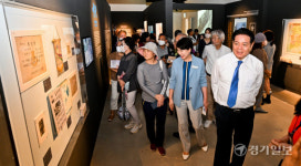 안양시 승격 50주년기념 안양박물관·김중업건축박물관 기획전시 개막 [포토뉴스]