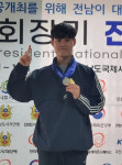 경기도청 홍수현, 회장기사격 남일 50m권총 정상 명중