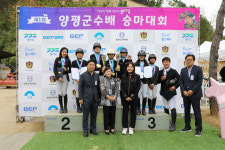 덕계중 신도영, 양평군수배 승마 3관왕 기염