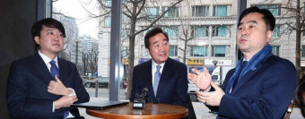 ‘제3지대’ 이낙연·이준석·김종민 회동, “양당 기득권 타파에 공감”