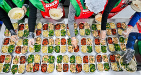 수원 평동새마을부녀회 사랑의 119 반찬나눠요 [포토뉴스]