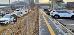 멀쩡한 공영주차장 두고… 용인 도로변 무더기 주정차 ‘속앓이’ [현장의 목소리]