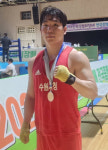 수원시청 김기채, 회장배종별복싱 남일 80㎏급 ‘정상 펀치’
