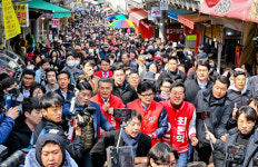 한동훈 국힘 비대위원장 안양 관양시장 방문 [포토뉴스]