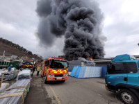 파주 페인트 도장공장서 불… 외국인 근로자 1명 부상