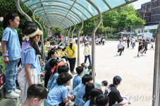 봄날 운동회 열린 수원 숙지초등학교 [포토뉴스]