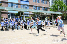 봄날 운동회 열린 수원 숙지초등학교 [포토뉴스]