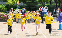 봄날 운동회 열린 수원 숙지초등학교 [포토뉴스]