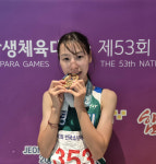 소년체전 육상 여중부 3관왕 노윤서(김포 금파중) [영광의 얼굴]
