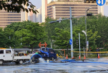 인천 송도 센트럴로 도로통제, 최악 경우 주말까지…도로 우회필요
