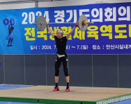 함석승, 경기도의장배역도 男102㎏급 ‘3관 바벨’