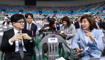 나경원 “한동훈 입 시한폭탄…윤 끌어들여 물귀신 작전”