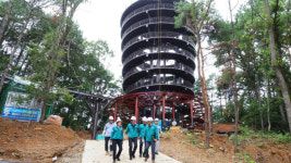 안성시 “금광호수의 아름다움을 하늘공원 산책길로 만끽하세요!”