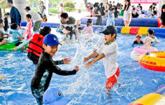 물놀이 하며 더위 식혀요…2024 안산 여르미오페스티벌 개최 [포토뉴스]