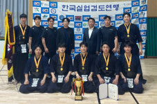 용인시청·광명시청, 하계실업검도 7인·5인조 단체전 동반 패권