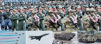 국군의날 위용 드러낸 현무-5…최대 57t 무장 장착