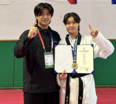 용인대 홍효림, 전국체전 태권도서 7번째 금메달