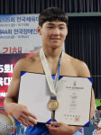 씨름 남고부 소장급 금메달 김진우(인천 부평고) [전국체전]