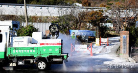 인천 강화군 육용종계 농장서 H5형 AI 항원 확인 [포토뉴스]