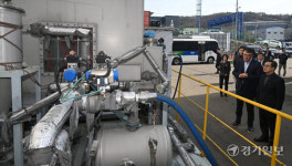 김동연 경기도지사, 미세먼지 집진기 제조기업 방문 [포토뉴스]